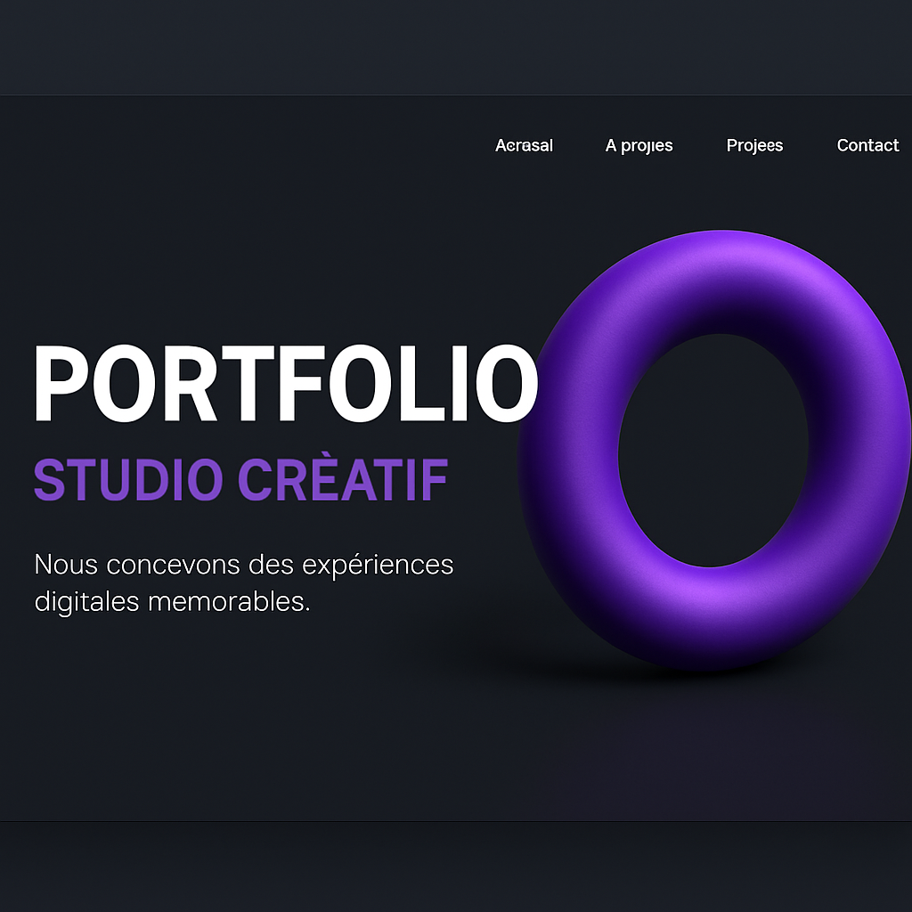 Aperçu du site Studio Atlas
